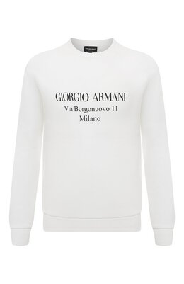 Giorgio Armani: Хлопковый свитшот 