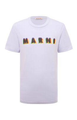 Marni: Хлопковая футболка 