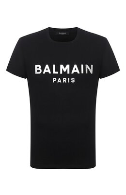 Balmain: Хлопковая футболка