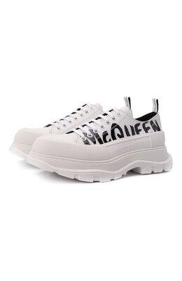 Alexander McQueen: Чёрные ботинки Tread Slick