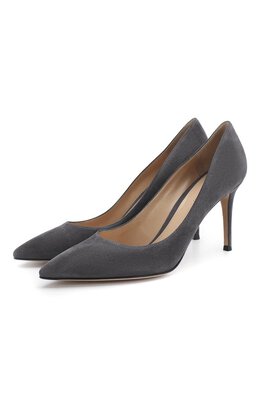 Gianvito Rossi: Тёмные туфли Gianvito 85