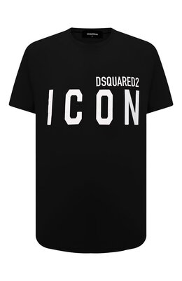 Dsquared2: Хлопковая футболка  Icon