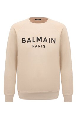 Balmain: Хлопковый свитшот