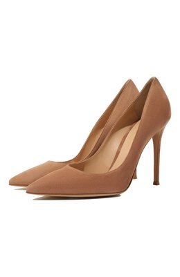 Gianvito Rossi: Бежевые туфли Gianvito 105