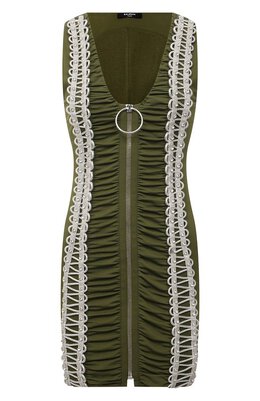 Balmain: Платье из вискозы