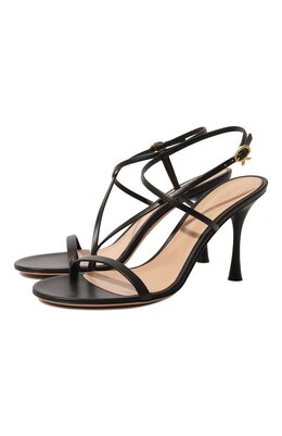 Gianvito Rossi: Чёрные босоножки 