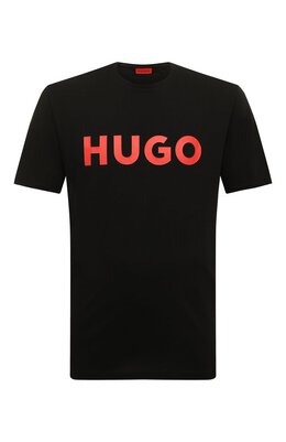 HUGO: Хлопковая футболка 