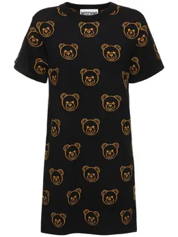 MOSCHINO: Рубашка Teddy из шерсти