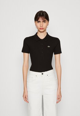 Lacoste: Чёрная рубашка 