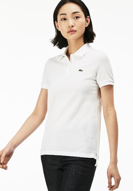 Lacoste: Белая рубашка 