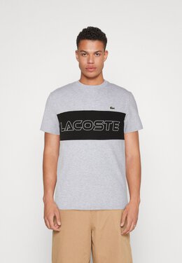 Lacoste: Футболка с принтом 