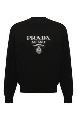 Prada: Хлопковый свитшот 