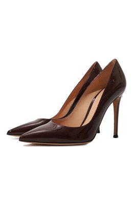 Gianvito Rossi: Бордовые туфли  Gianvito 105