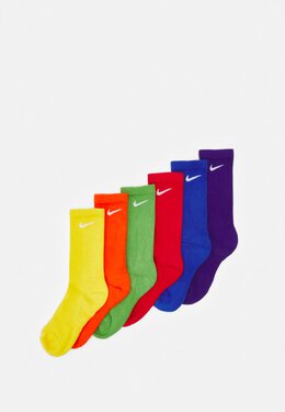 Nike: Оранжевые носки  Everyday Plus