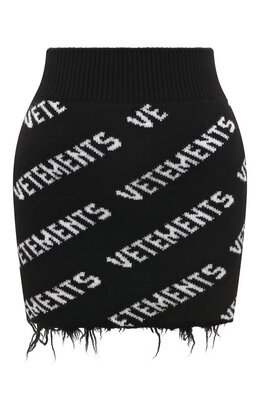 VETEMENTS: Юбка из шерсти