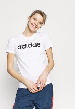 Adidas: Футболка с принтом 