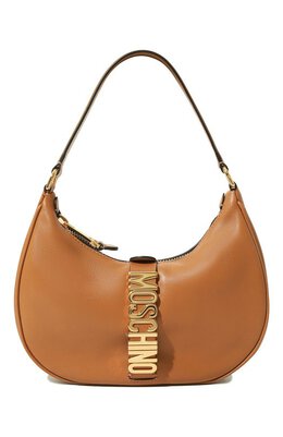 Moschino: Бежевая сумка 