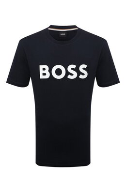 BOSS: Хлопковая футболка 