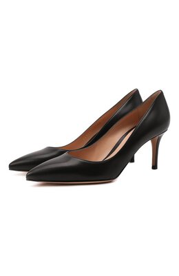 Gianvito Rossi: Чёрные туфли Gianvito 70