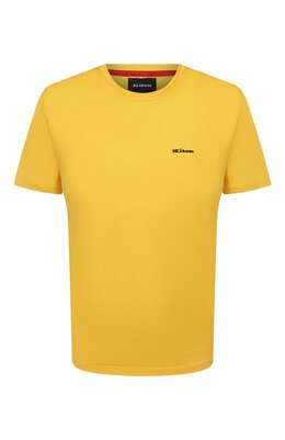 Kiton: Хлопковая футболка