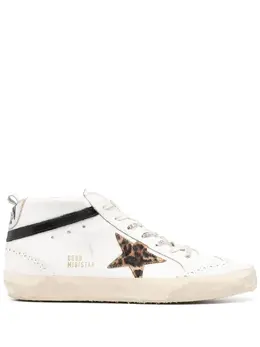 Golden Goose: Белые кроссовки  Star