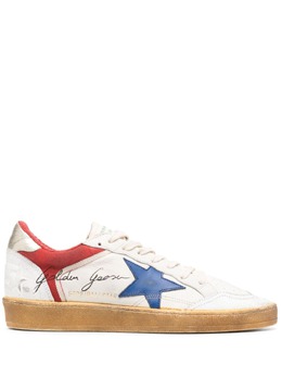 Golden Goose: Белые кроссовки  Ball Star