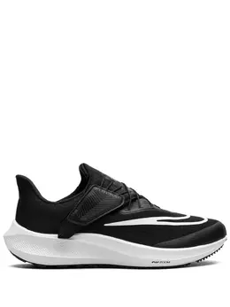 Nike: Тёмные кроссовки 