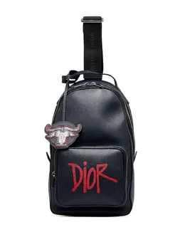 Christian Dior: Синяя сумка