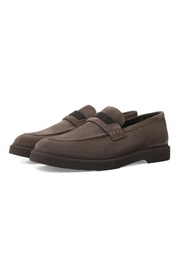 Brunello Cucinelli: Тёмные лоферы 