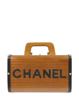 CHANEL Pre-Owned: Коричневая сумка 