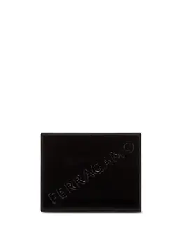 Ferragamo: Чёрный картхолдер 