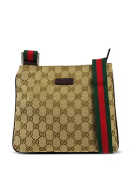 Gucci Pre-Owned: Коричневая сумка через плечо