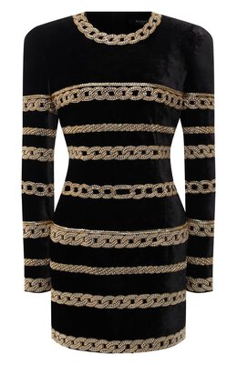 Balmain: Чёрное платье