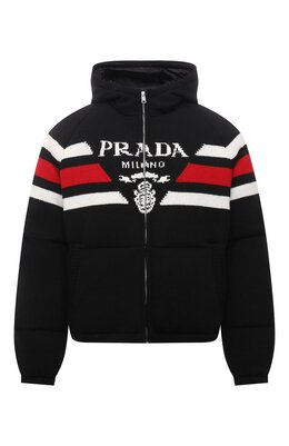 Prada Linea Rossa: Кашемировый пуховик 