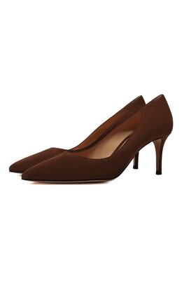 Gianvito Rossi: Коричневые туфли  Gianvito 70