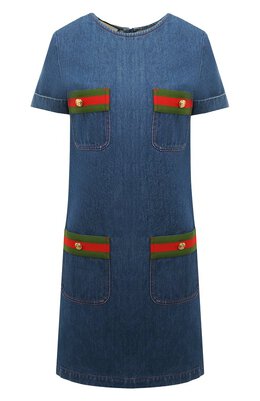 Gucci: Джинсовое платье Web