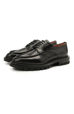 Santoni: Чёрные лоферы