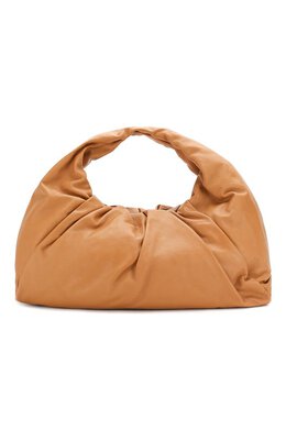 Bottega Veneta: Светлая сумка Shoulder Pouch Medium