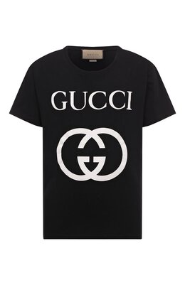 Gucci: Хлопковая футболка G