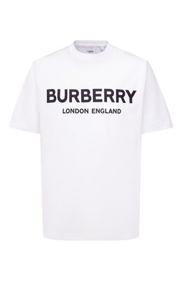 Burberry: Хлопковая футболка