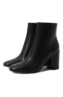 Gianvito Rossi: Чёрные ботинки  Rolling 85