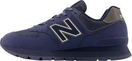 New Balance: Синие кроссовки  574