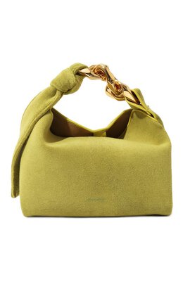 JW Anderson: Зелёная сумка Chain Hobo Small