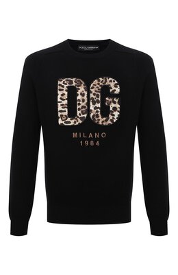 Dolce & Gabbana: Свитер DG из шерсти