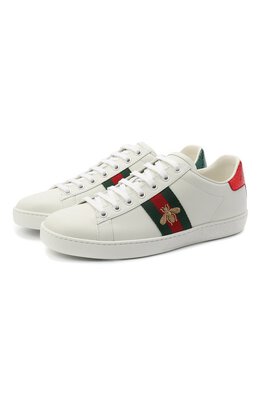 Gucci: Красные кеды  Ace