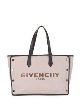 Givenchy Pre-Owned: Бежевая сумка-шоппер