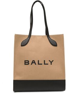 Bally: Сумка-шоппер с принтом 