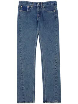 MM6 Maison Margiela: Прямые джинсы 