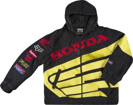 Supreme: Чёрная куртка  Honda Fox Racing