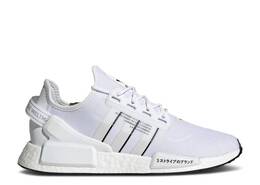 Adidas: Белые кроссовки  NMD_R1 V2